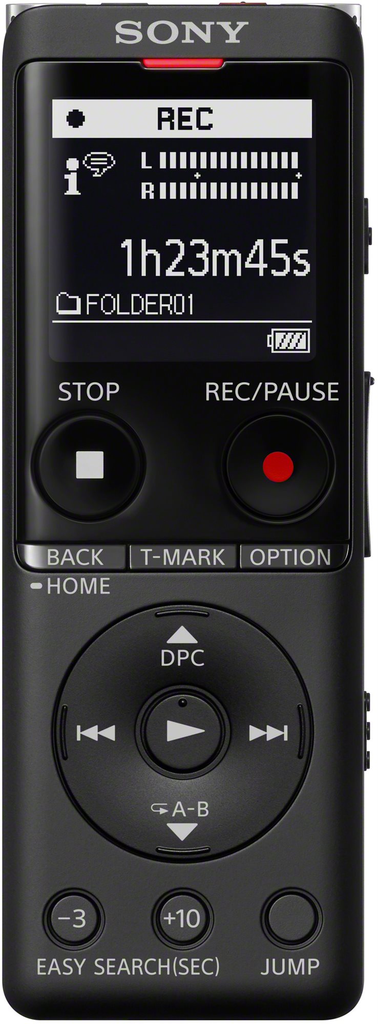 Sony ICD-UX570, Black Voice Recorder