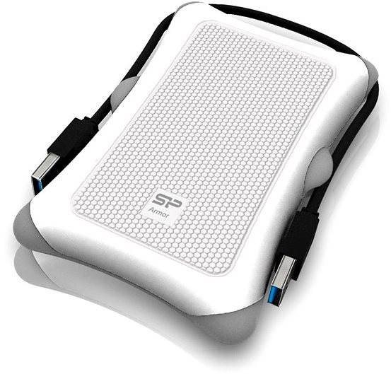 Silicon Power Armor A30 2TB White External Hard Drive