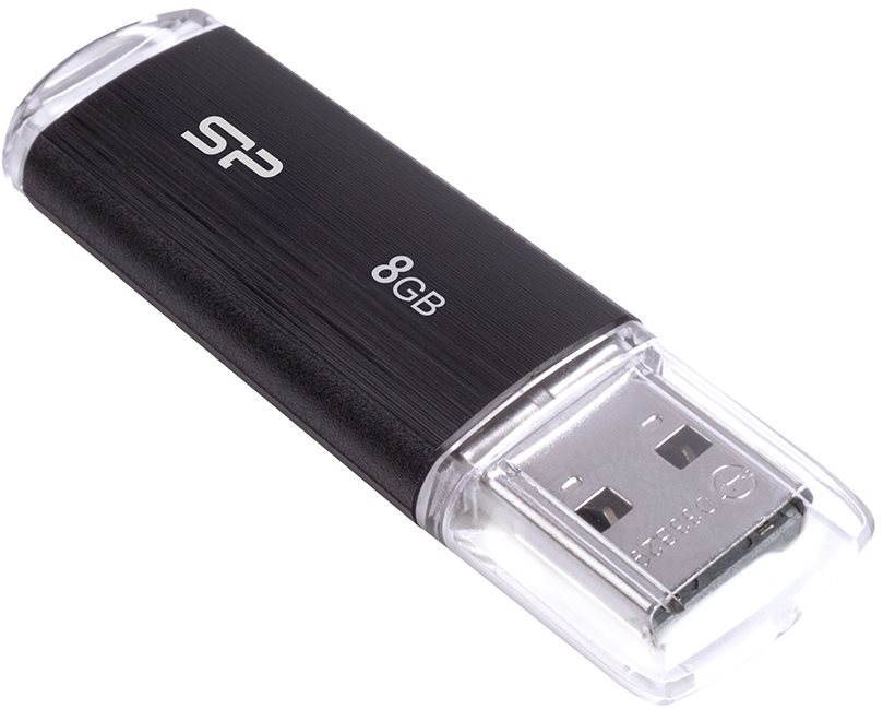 Silicon Power Ultima U02 Schwarz 8 GB USB Stick