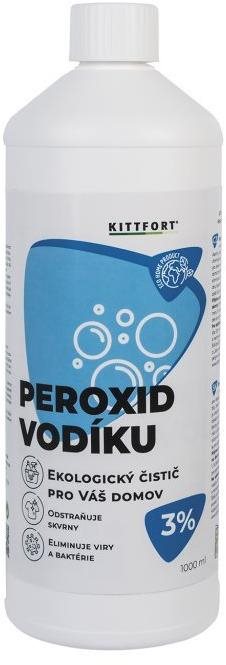 Kittfort Peroxid vodíka 3 % 1 l Ekologický čistiaci prostriedok