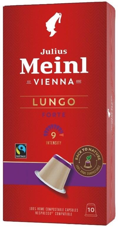Julius Meinl Lungo Fairtrade Komposztálható (10x 5,6 g/box)...
