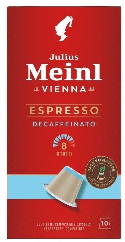 Julius Meinl Nespresso kompostovateľné kapsuly Espresso...