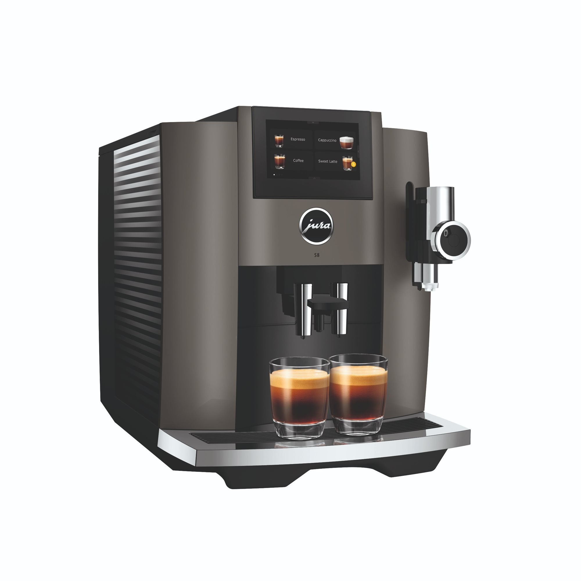 JURA S8 Dark Inox Automatický kávovar