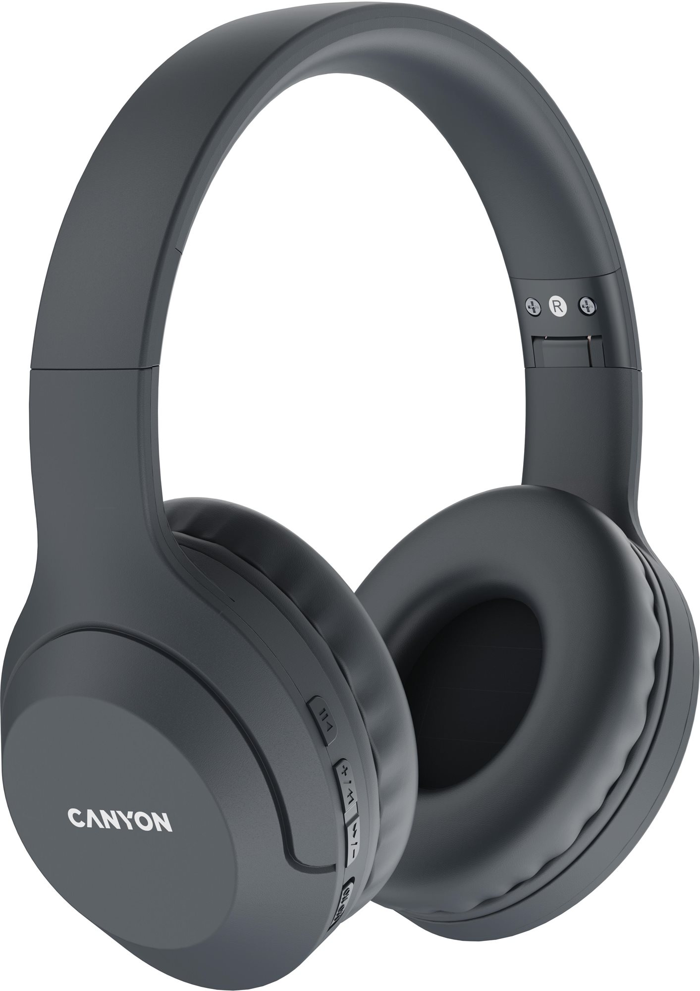 Canyon BTHS-3 tmavosivé Bezdrôtové slúchadlá