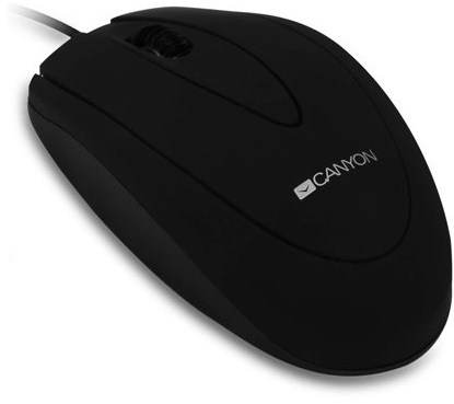 Canyon CMS1 - fekete Egér