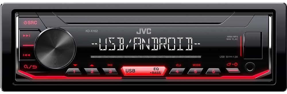 JVC KD-X162 Autorádio