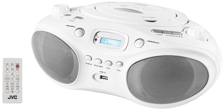 JVC RD-E661W-DAB Rádio