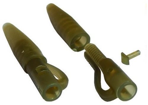 Extra Carp Lead Clip With Tail Rubber 10ks Záves