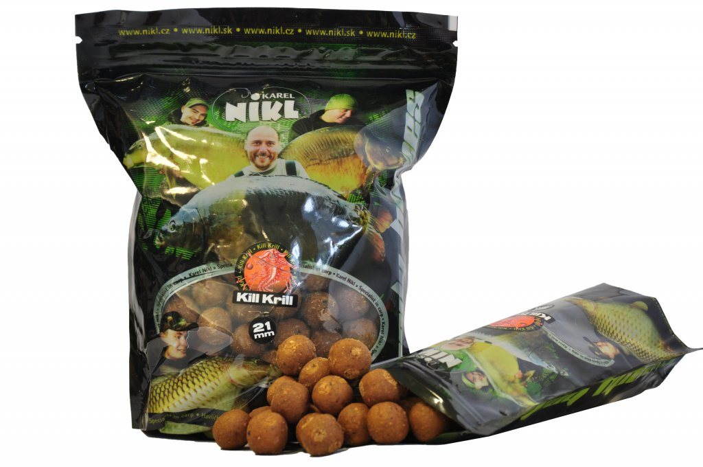 Nikl – Ready boilie Kill Krill 18 mm 1 kg Boilies