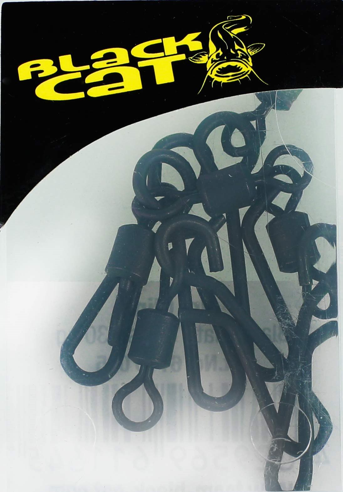 Black Cat Uni Clip with Swivel 30 kg 5 ks Klipsa