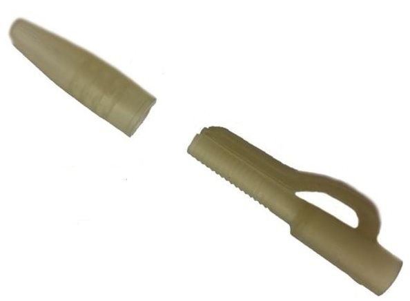 Extra Carp Lead Clip With Tail Rubber 6 ks Záves