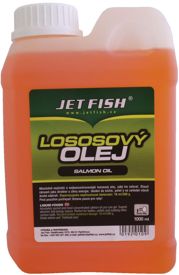 Jet Fish - Olej lososový, 1 l Olej