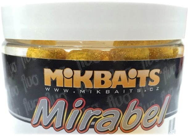 Mikbaits – Mirabel Fluo Boilie Púpava 12 mm 150 ml Boilies