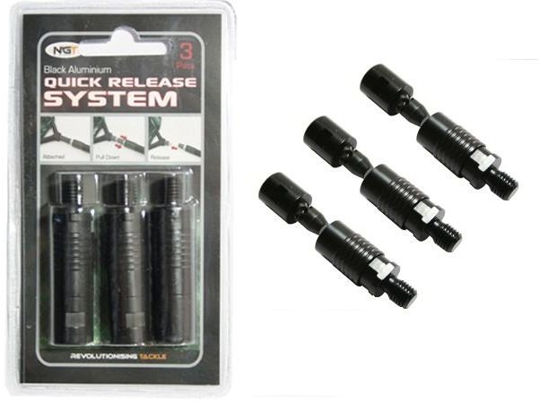 NGT Quick Release Connector Čierna 3 ks Spojka