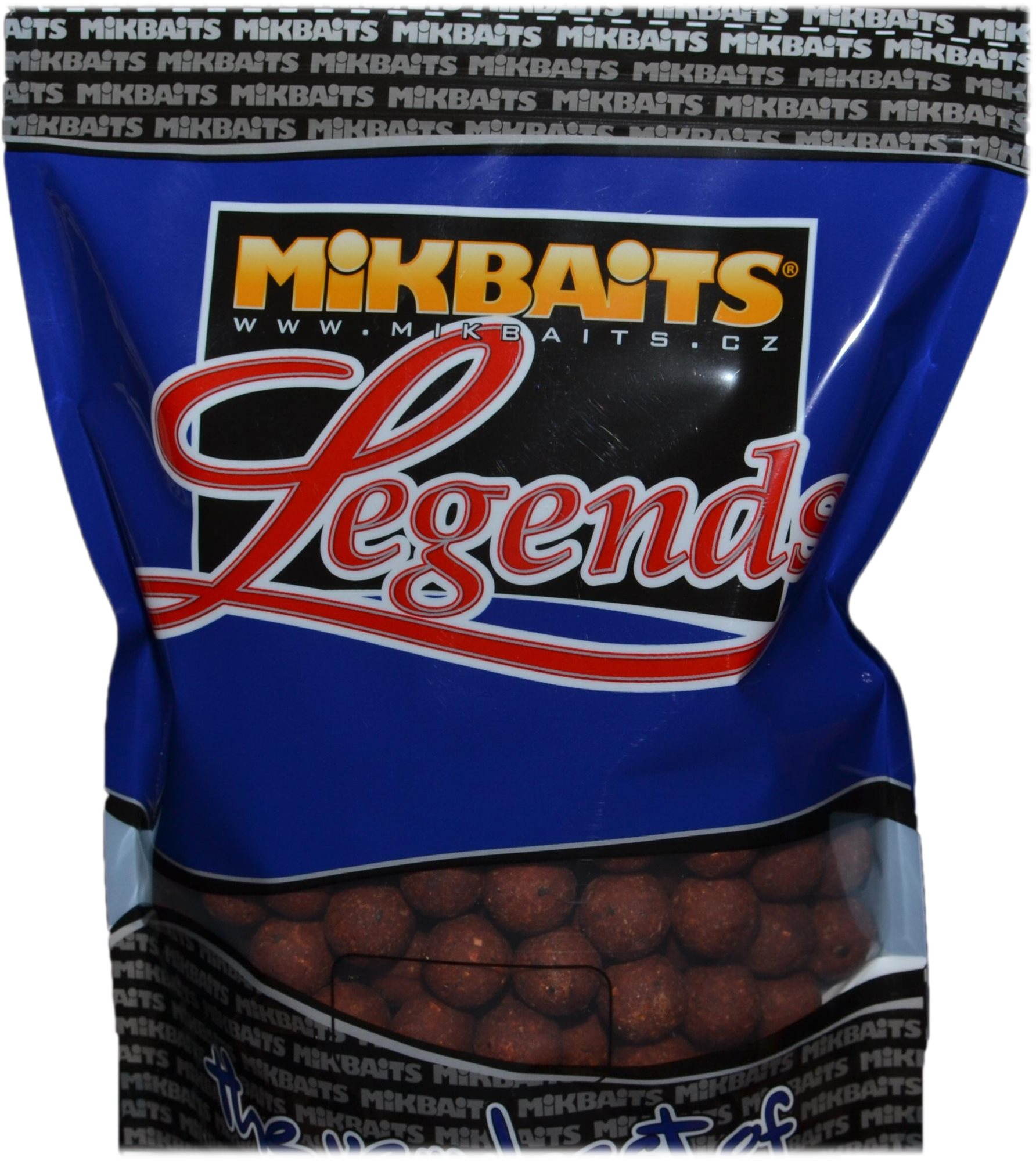 Mikbaits - Krvavý Huňáček Boilie Krab Sardinka 24mm 1kg Boilies