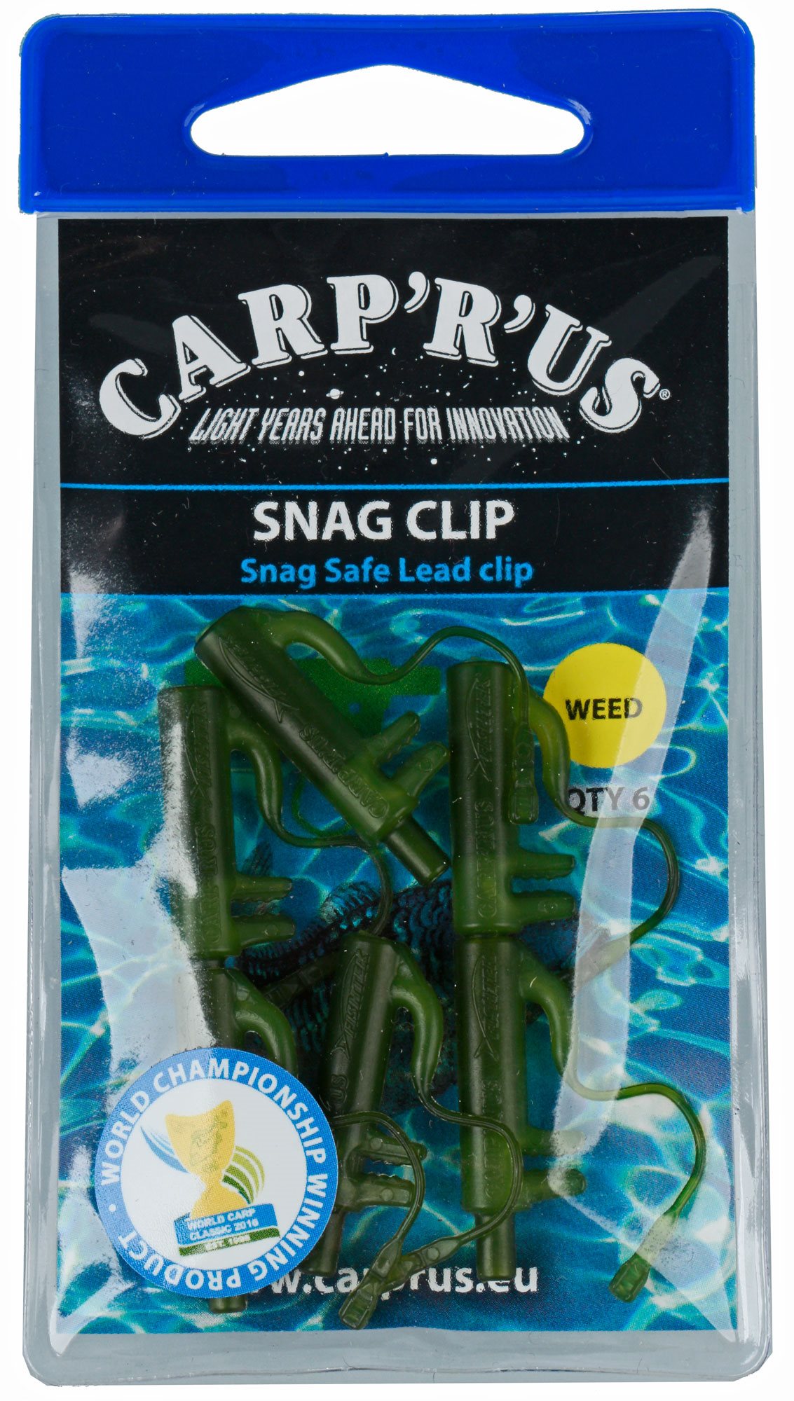 Carp´R´Us Snag Clip Weed 6 ks Záves