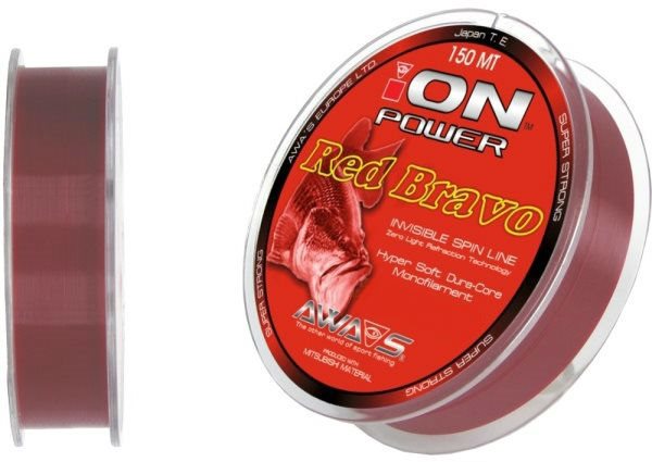 AWA-S – Vlasec Ion Power Red Bravo 0,203 mm 5,4kg 150 m Silon na ryby