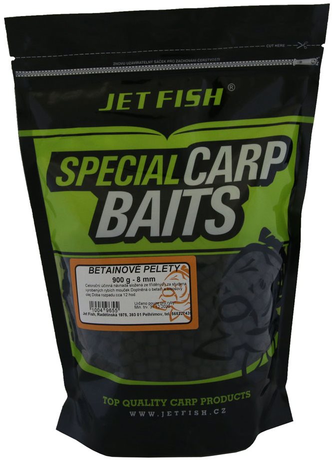 Jet Fish Pelety Betainové 8mm 900g Pelety