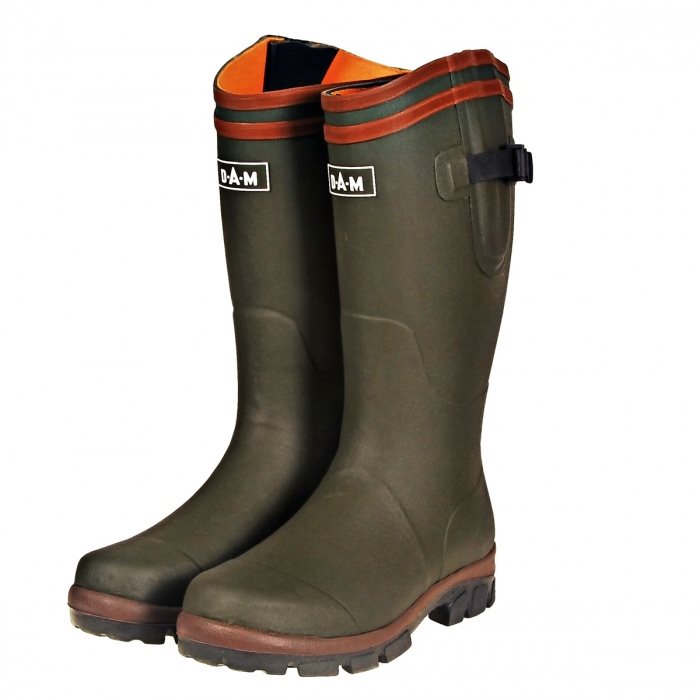 DAM Flex Rubber Boots Neoprene Lining Veľkosť 41 Gumáky