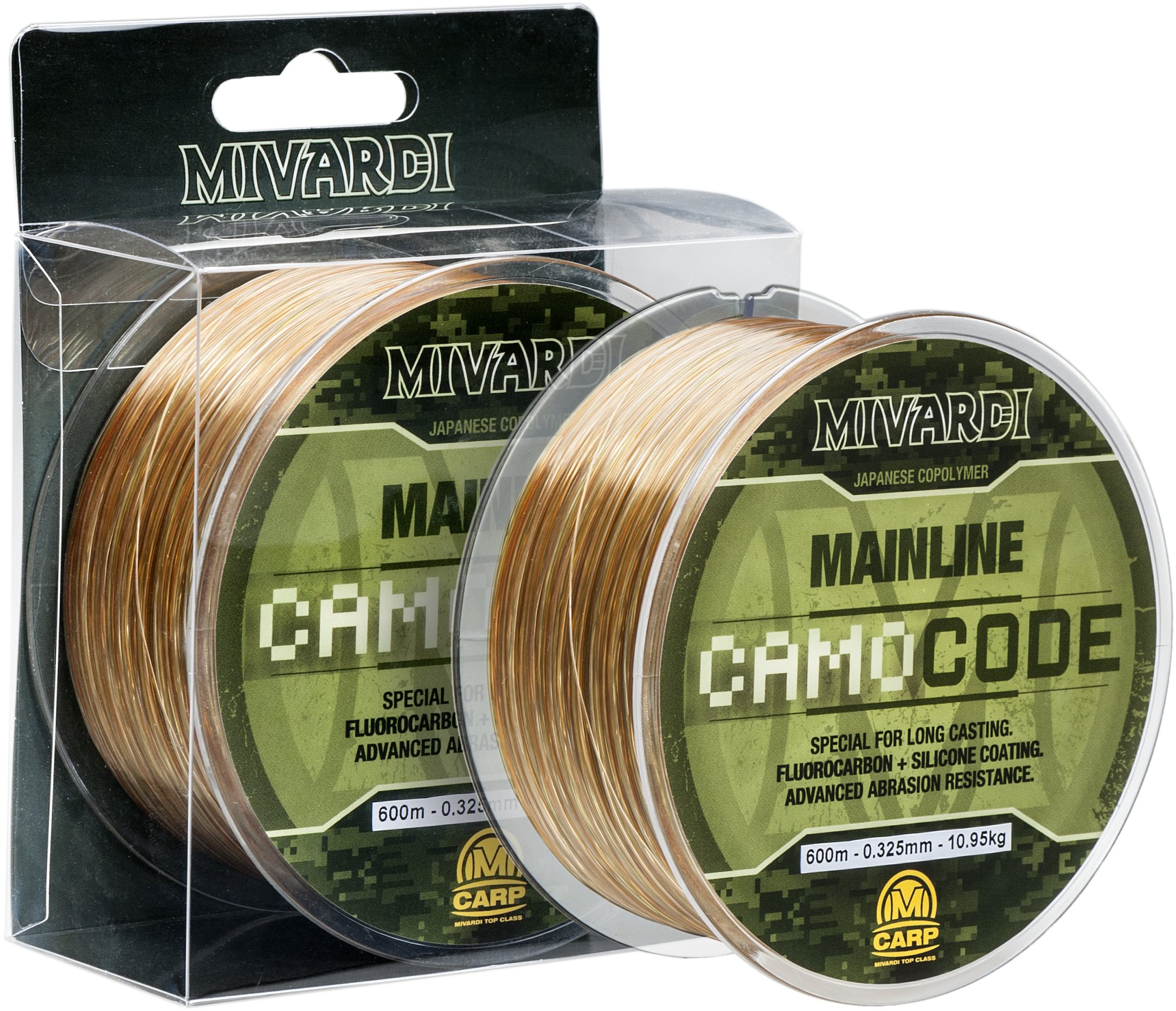 Mivardi CamoCODE Mainline 0,385 mm 14,5 kg 600 m Silon na ryby