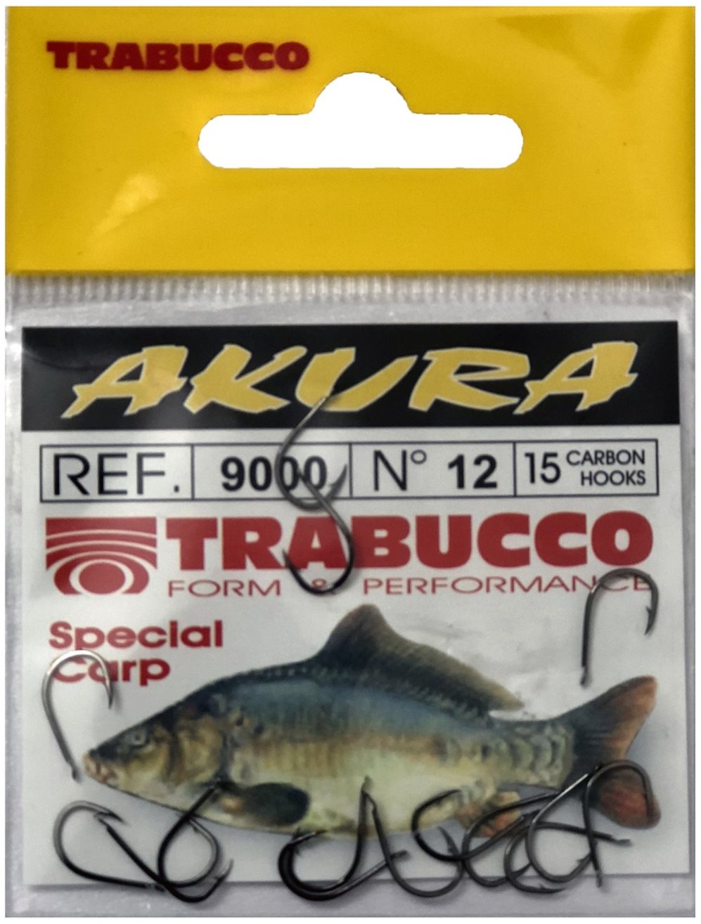 Trabucco Akura 9000 Veľkosť 8 15 ks Háčik na ryby