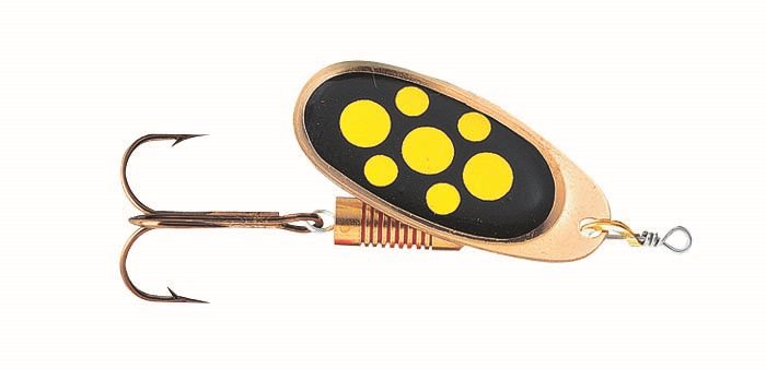 Effzett Standard Spinner 3 g Veľkosť 1 Blacky Blyskáč