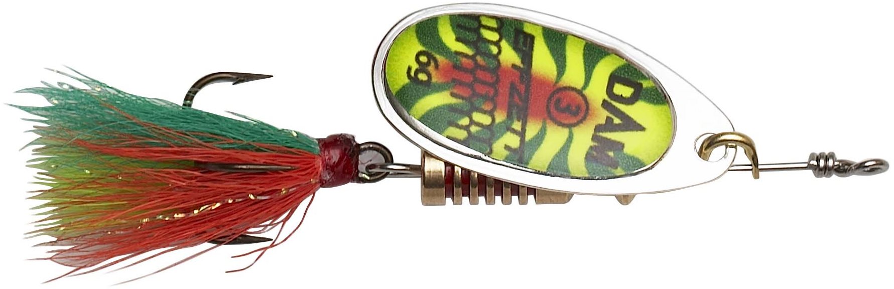 Effzett Standard Spinner Dressed 3 g Veľkosť 1 Fireshark Blyskáč