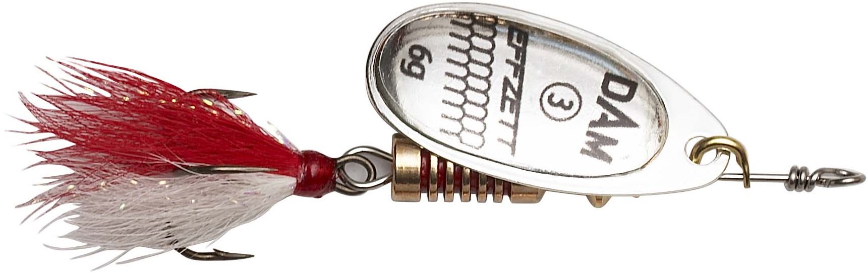 Effzett Standard Spinner Dressed 20 g Veľkosť 6 Sliver Blyskáč
