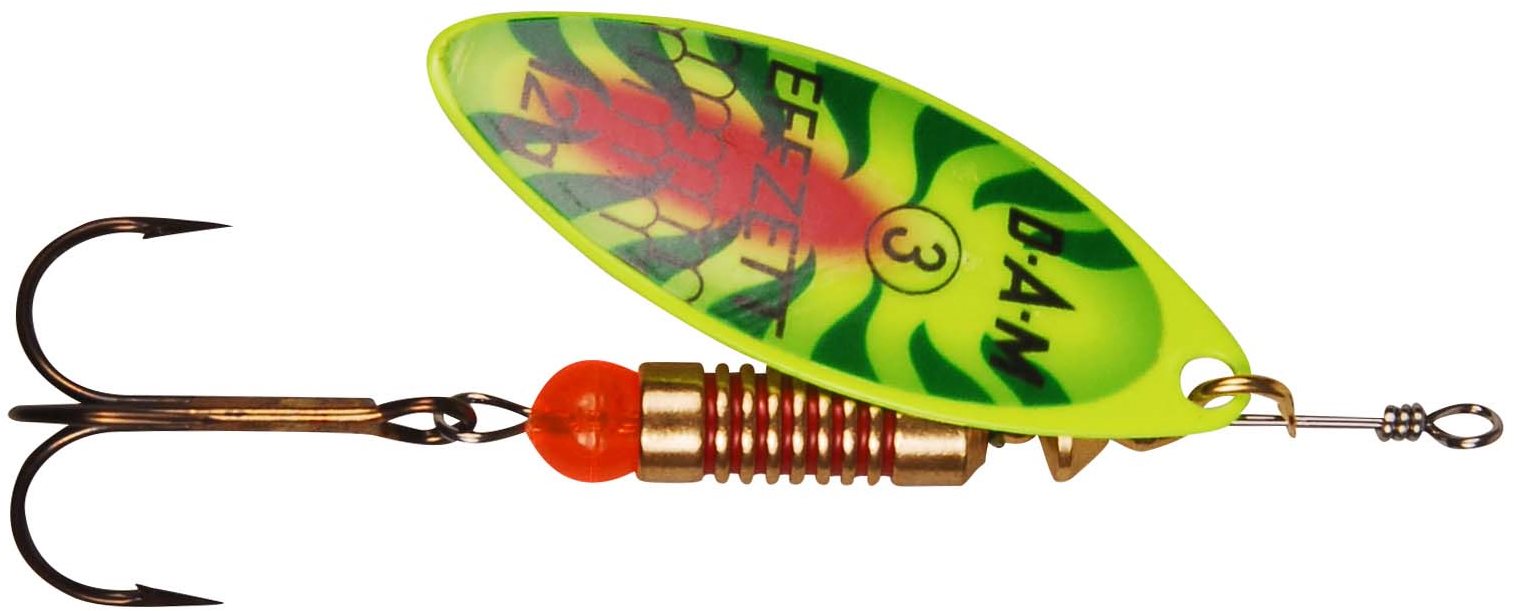 Effzett Predator Spinner 7 g Veľkosť 2 Fire Shark Blyskáč