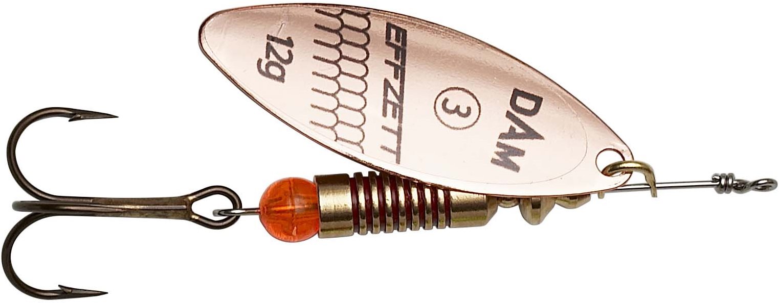 Effzett Predator Spinner 17 g Veľkosť 4 Copper Blyskáč