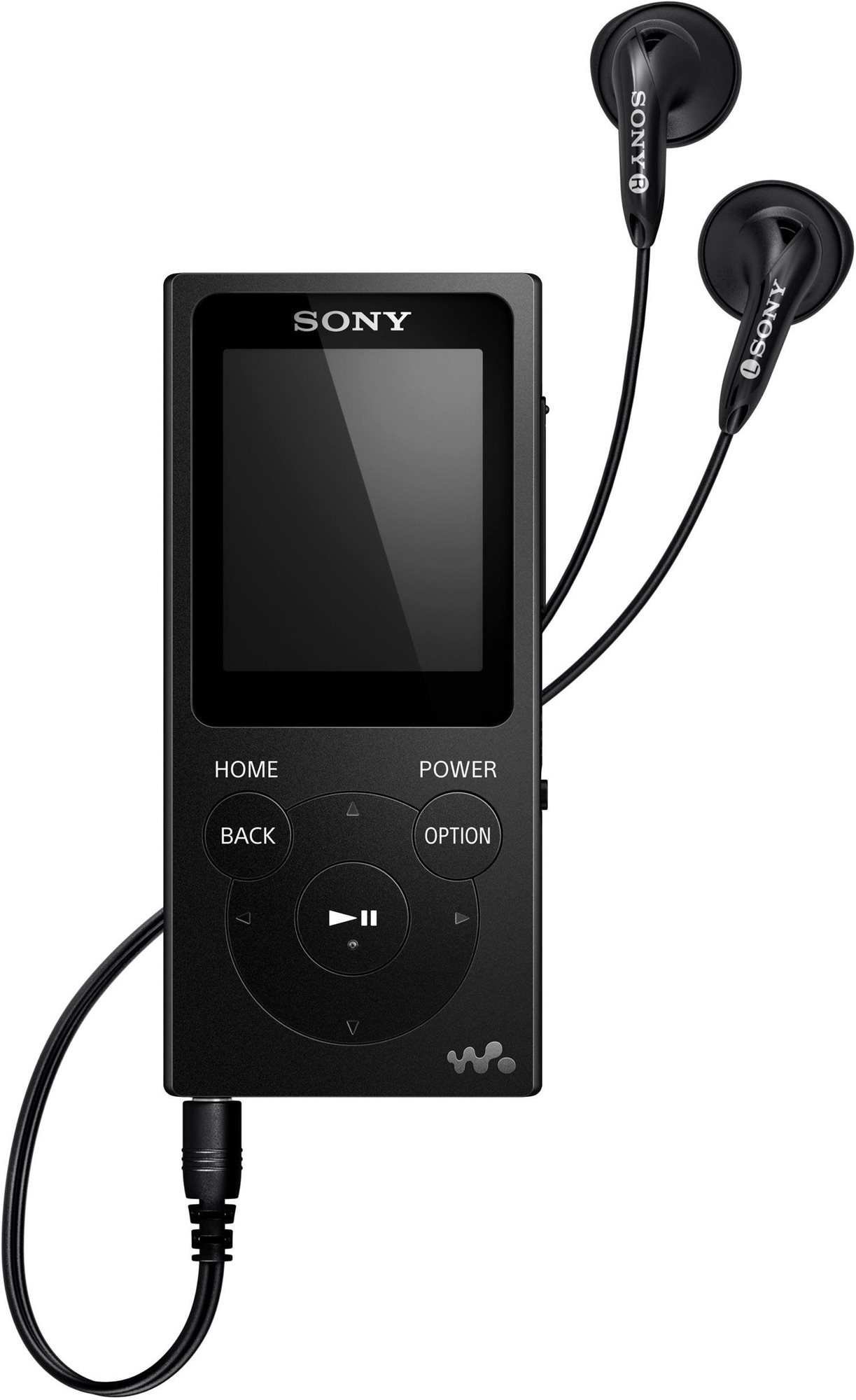 Sony NW-E394L, čierny MP4 prehrávač
