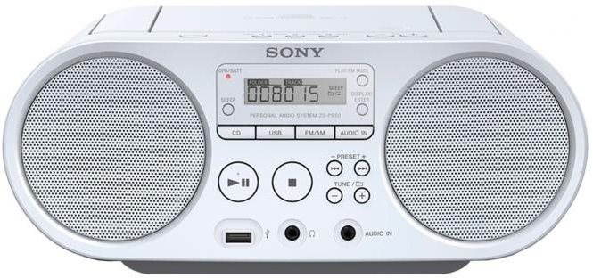 Sony ZS-PS50W Radio Recorder
