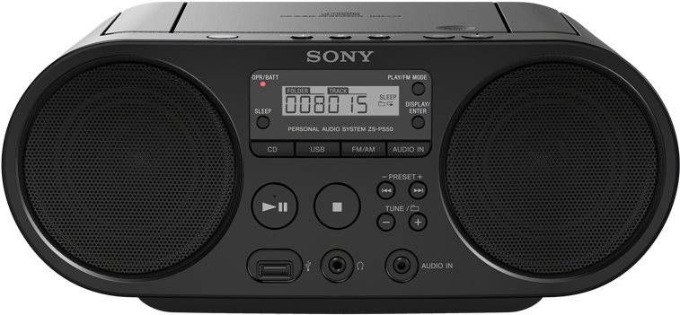 Sony ZS-PS50B Radio Recorder