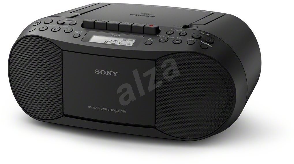 Sony CFD-S70 Black Radio Recorder