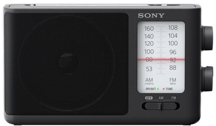 Sony ICF-506, Black Radio