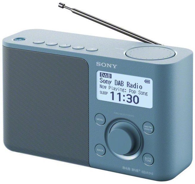Sony XDR-S61D Bleu Poste radio