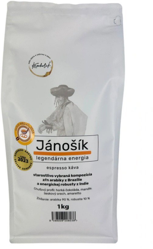 KÁVOHOLIK Jánosík 1 kg Kávé