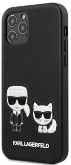 Karl Lagerfeld PU Karl&Choupette for Apple iPhone 12 Pro Max, Black...