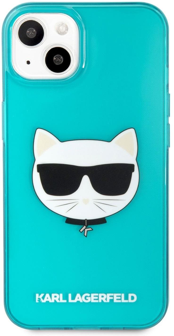 Karl Lagerfeld TPU Choupette Head Étui pour Apple iPhone 13 Fluo...