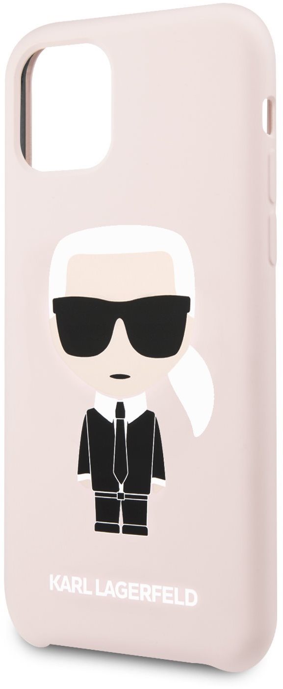 Karl Lagerfeld for iPhone 11 Pro Max, Pink Phone Cover