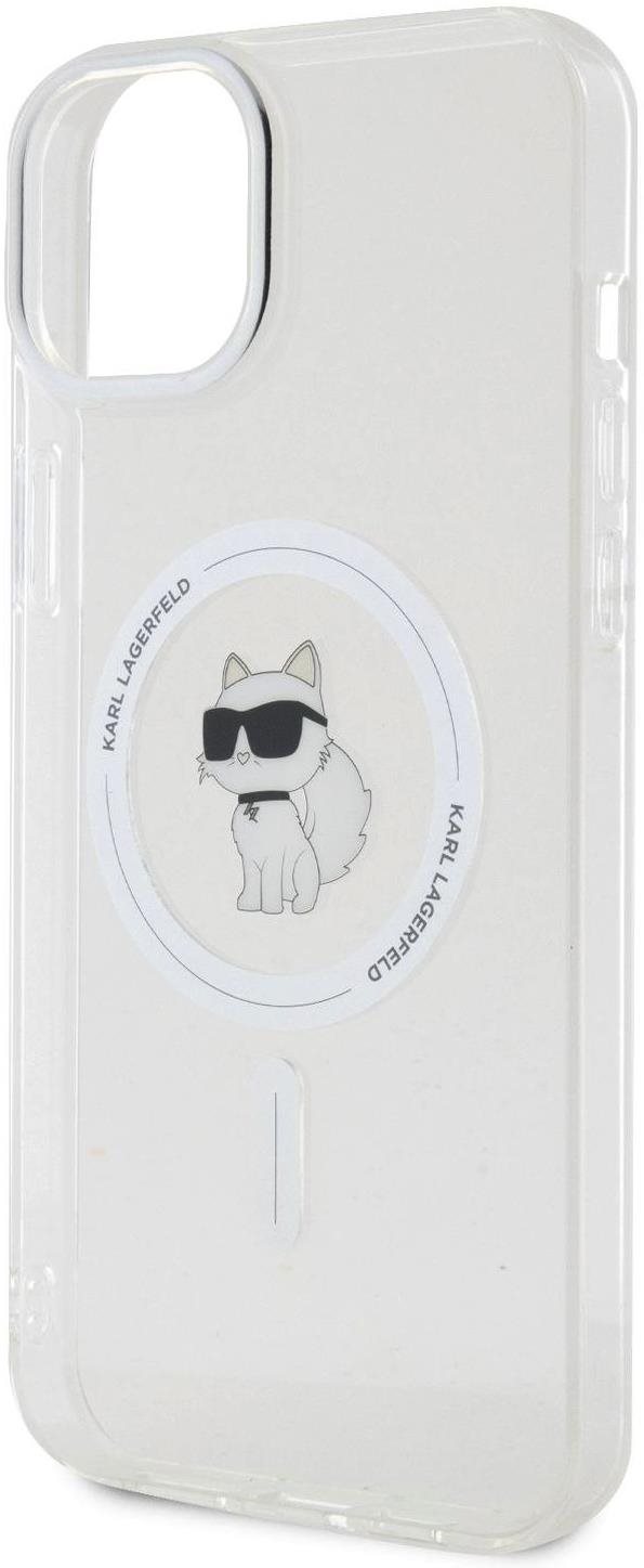 Karl Lagerfeld IML Choupette iPhone 15 Plus MagSafe átlátszó tok...