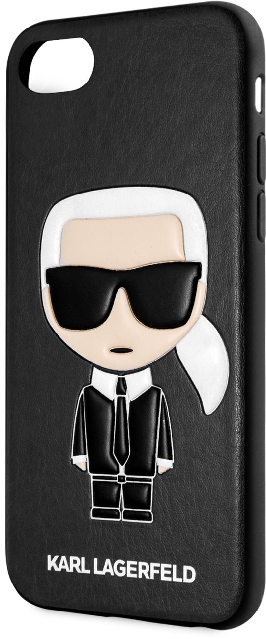 Karl Lagerfeld Full Body Iconic coque pour iPhone 8/SE 2020 Noir...