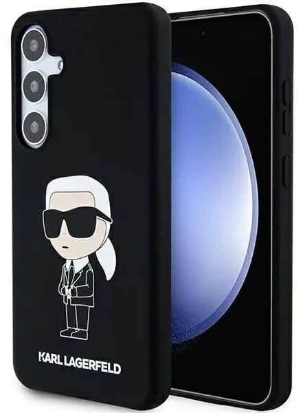 Karl Lagerfeld Liquid Silicone Ikonik NFT Zadný Kryt na Samsung...