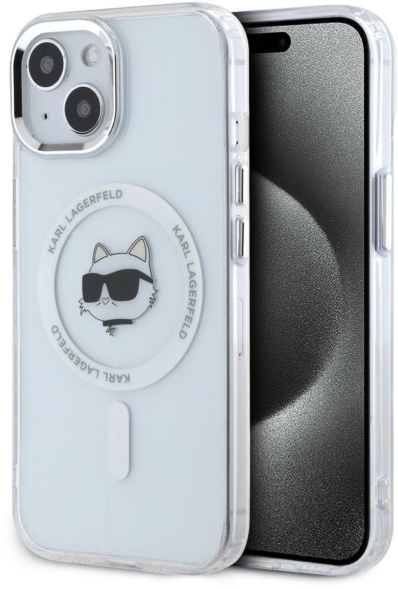 Karl Lagerfeld IML K&CH Heads Metal Frame MagSafe Back Cover für...