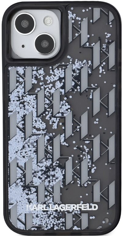 Karl Lagerfeld Liquid Glitter Monogram Gradient iPhone 15 Pro...