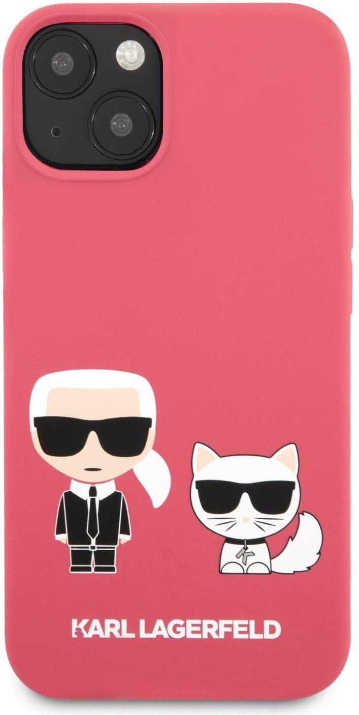 Karl Lagerfeld and Choupette Liquid Silicone for Apple iPhone 13,...