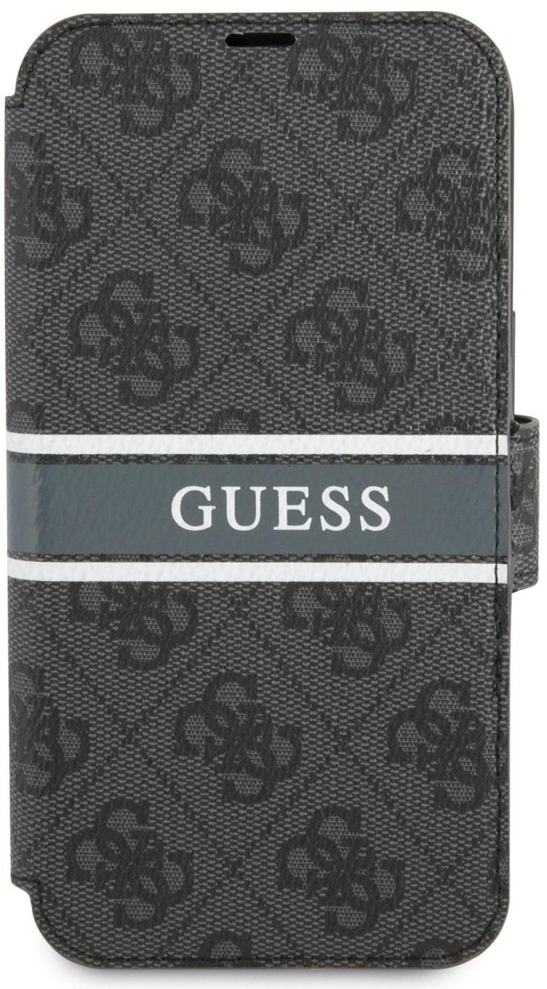 Guess PU 4G Printed Stripe Book Pouzdro pro Apple iPhone 13 Pro...