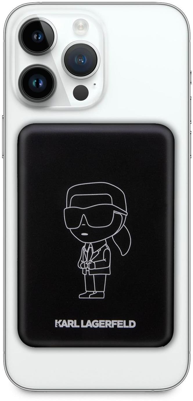 Karl Lagerfeld Ikonik NFT MagSafe 3000 mAh Black Powerbank