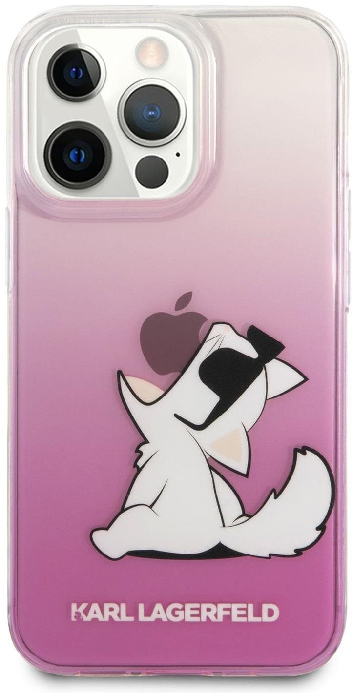 Karl Lagerfeld PC/TPU Choupette Eat Cover for Apple iPhone 13 Pro...