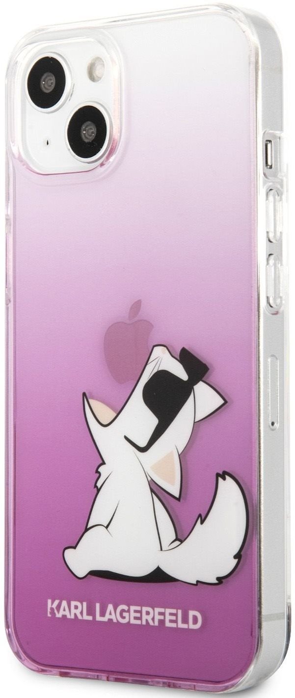 Karl Lagerfeld PC/TPU Choupette Eat Cover for Apple iPhone 13 mini,...